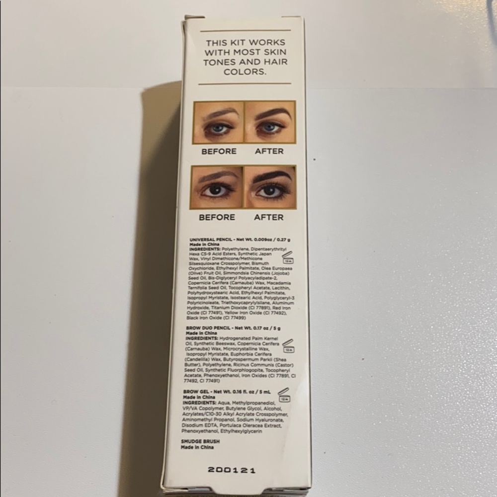 BILLION DOLLAR BROWS 4p Best Sellers Kit 2 Pencils Gel Brush  $42 NIB - Picture 4 of 7
